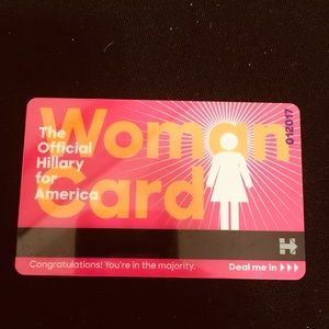 Collectible woman card I’m with her HRC brand new
